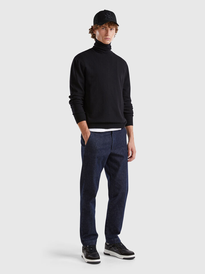 TURTLE NECK SWEATER Men image number 3